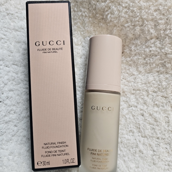 Gucci Other - Gucci Natural Finish Fluid Foundation In Shade Fair 130W